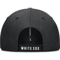 svart-bojd-justerbar-keps-for-barn-dri-fit-club-structured-fran-chicago-white-sox-mlb-av-nike