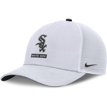 Vit trucker-keps Primetime Dri-Fit Rise Structured från Chicago White Sox MLB av Nike