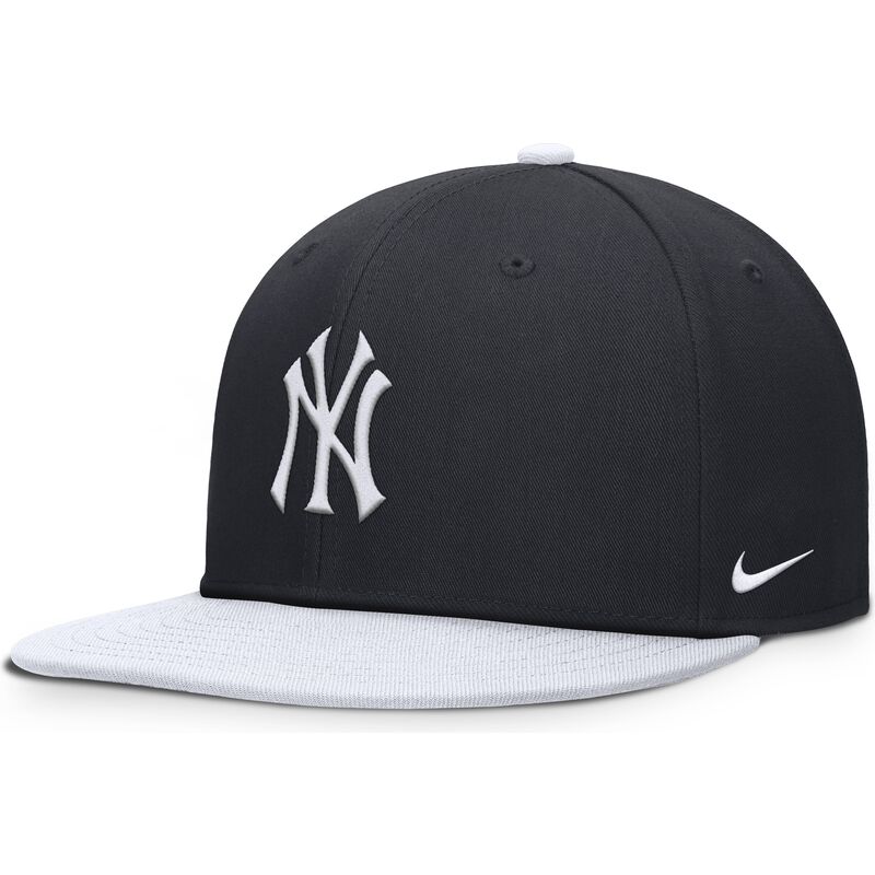 marinbla-och-vit-platt-keps-snapback-for-barn-dri-fit-pro-structured-square-bill-fran-new-york-yankees-mlb-av-nike
