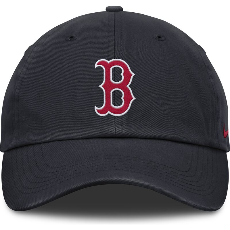 marinbla-bojd-justerbar-keps-for-barn-club-unstructured-organic-cotton-fran-boston-red-sox-mlb-av-nike