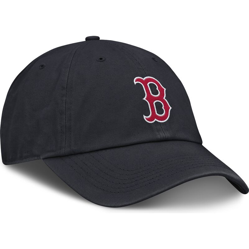 marinbla-bojd-justerbar-keps-for-barn-club-unstructured-organic-cotton-fran-boston-red-sox-mlb-av-nike