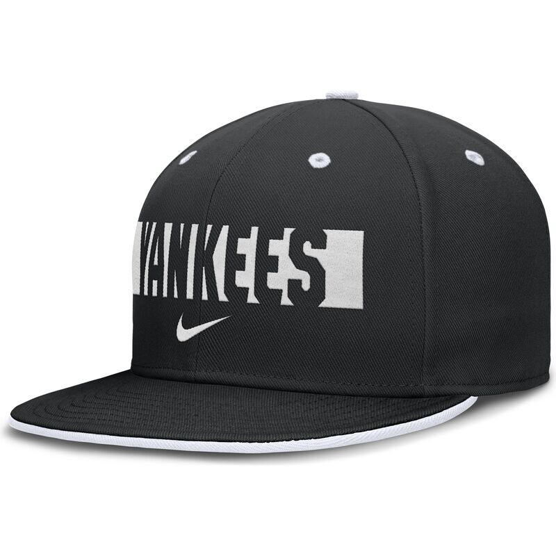 svart-platt-keps-justerbar-primetime-dri-fit-true-structured-round-bill-fran-new-york-yankees-mlb-av-nike