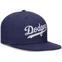bla-platt-keps-justerad-dri-fit-true-structured-round-bill-los-angeles-dodgers-mlb-fran-nike