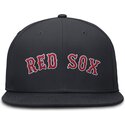 marinbla-platt-keps-justerad-dri-fit-true-structured-round-bill-boston-red-sox-mlb-fran-nike