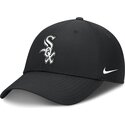 svart-bojd-justerbar-keps-club-structured-uv-poly-ripstop-fran-chicago-white-sox-mlb-av-nike