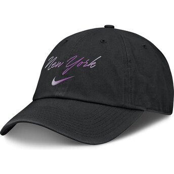 Svart justerbar böjd keps Mothers Day Club Unstructured Organic Cotton från New York Yankees MLB av Nike