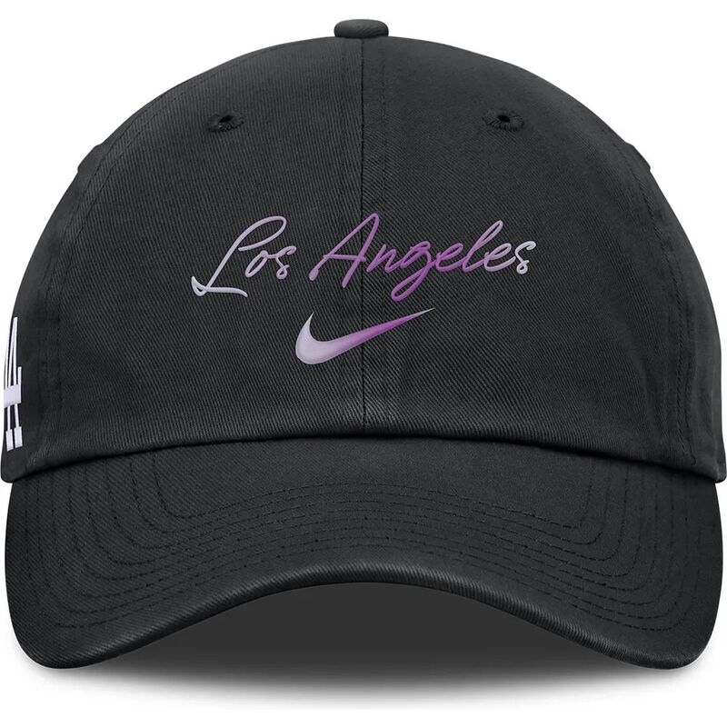 svart-justerbar-bojd-keps-mothers-day-club-unstructured-organic-cotton-fran-los-angeles-dodgers-mlb-av-nike