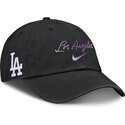 svart-justerbar-bojd-keps-mothers-day-club-unstructured-organic-cotton-fran-los-angeles-dodgers-mlb-av-nike