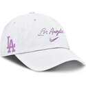 vit-justerbar-kurvad-keps-mothers-day-club-unstructured-organic-cotton-fran-los-angeles-dodgers-mlb-av-nike