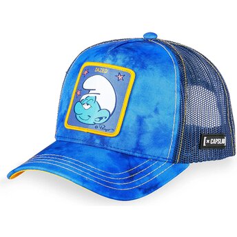 Truckerkeps blå Dazed SMU CHAM Smurfarna från Capslab