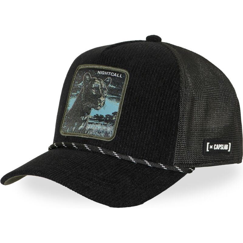 svart-trucker-keps-panter-nightcall-bea3-nigb-beasts-fran-capslab