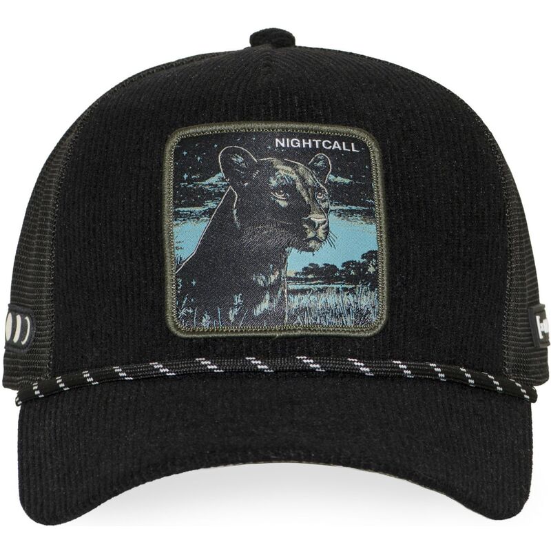 svart-trucker-keps-panter-nightcall-bea3-nigb-beasts-fran-capslab