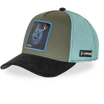 Flerfärgad trucker-keps hjort BEA3 FORB Beasts från Capslab