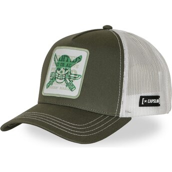 Grön trucker-keps Roronoa Zoro OP7 DOA2B One Piece från Capslab