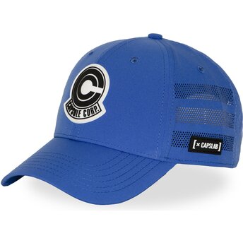 Justerbar blå trucker-keps Capsule Corporation DB7 CORB Dragon Ball från Capslab