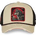 beige-och-svart-trucker-keps-varg-wise-bea3-wisb-beasts-fran-capslab
