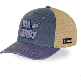 Flerfärgad trucker-keps Tom och Jerry TAJ8 TAJB Looney Tunes från Capslab