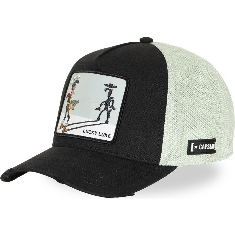 keps-trucker-svart-och-vit-lucky-luke-lck3-flub-fran-capslab