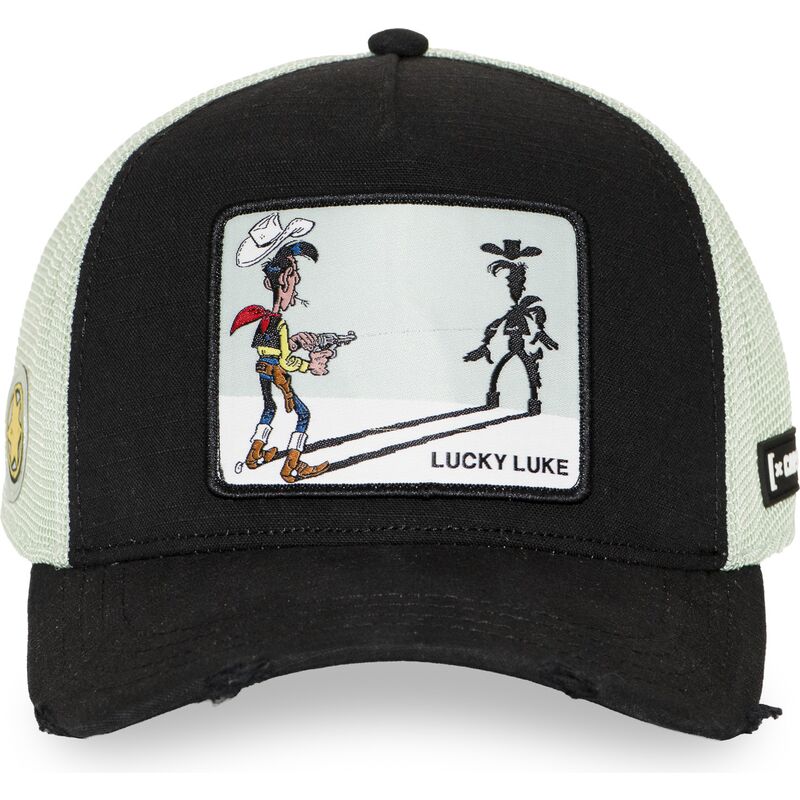 keps-trucker-svart-och-vit-lucky-luke-lck3-flub-fran-capslab
