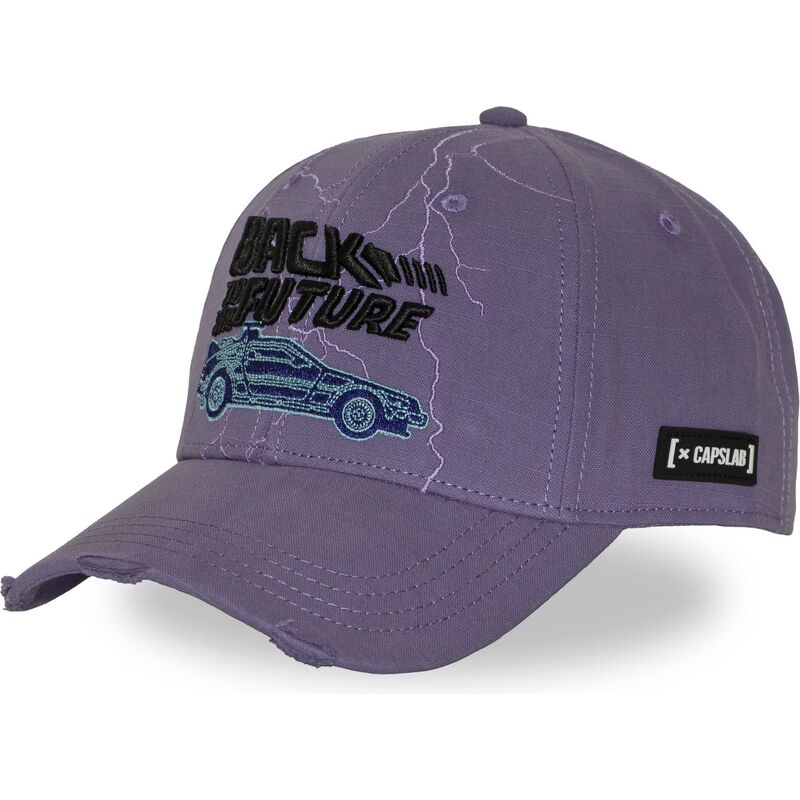 violett-bojd-keps-snapback-dmc-delorean-clbtf1-btfb-tillbaka-till-framtiden-fran-capslab
