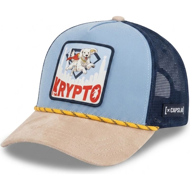 keps-trucker-bla-och-beige-krypto-dc12-pctkrypb-dc-comics-fran-capslab