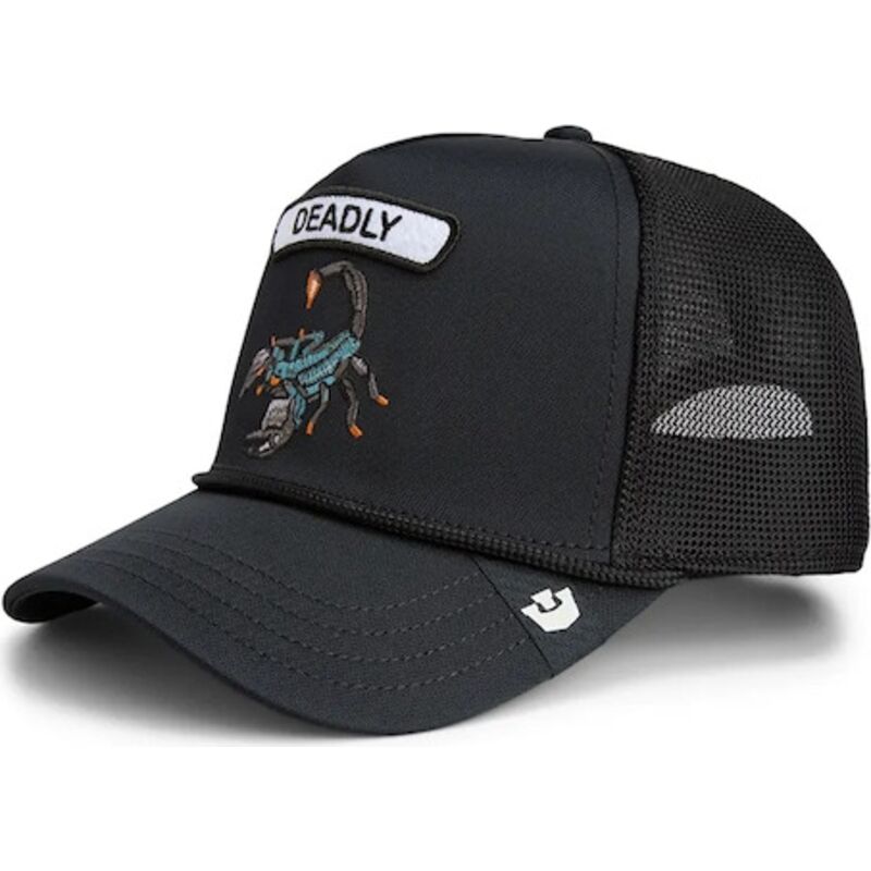 svart-trucker-keps-skorpion-gb2-deadly-scorp-the-rocker-the-farm-fran-goorin-bros