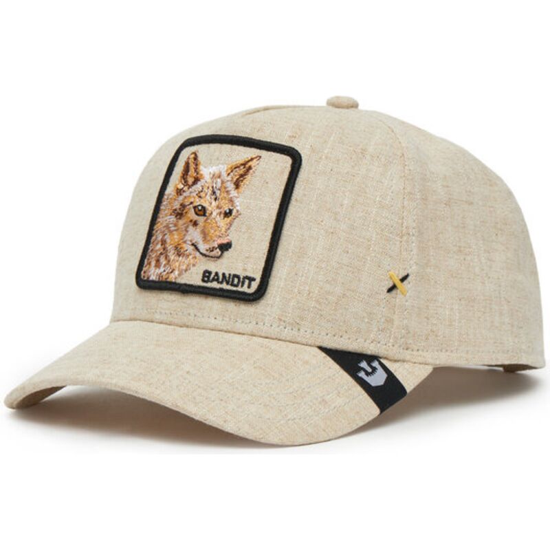 bojd-beige-snapback-keps-bandit-coyote-cloth-rugged-comfort-the-farm-fran-goorin-bros