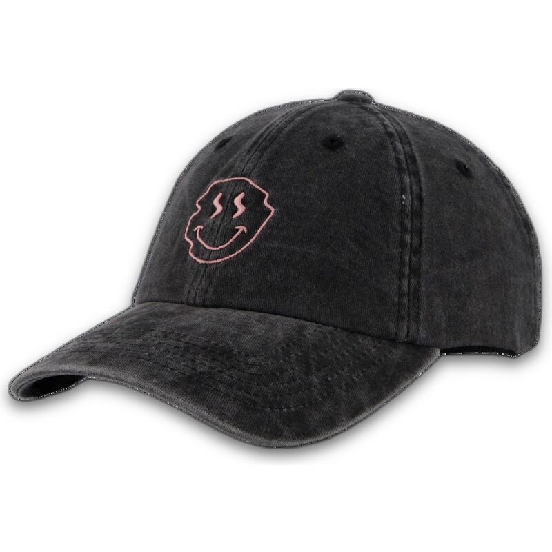 svart-bojd-justerbar-keps-smiley-washed-fran-pica-pica