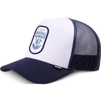 Kepsar böjd marinblå snapback HFT av Djinns