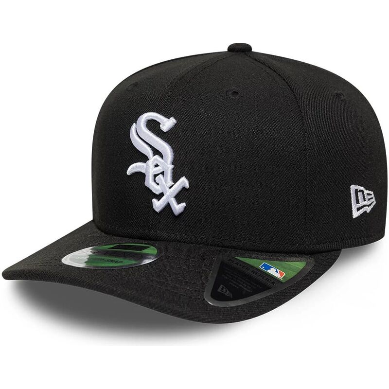 kepsar-bojd-svart-snapback-9seventy-stretch-snap-player-replica-fran-chicago-white-sox-mlb-av-new-era