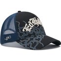 kepsar-bojd-svart-snapback-flaming-av-ed-hardy