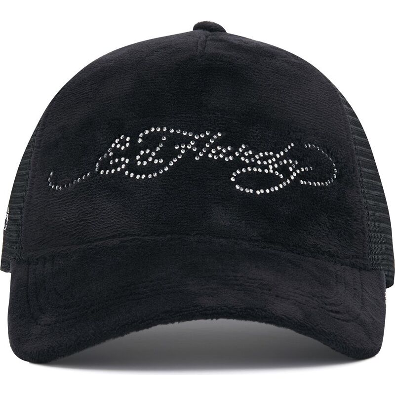 kepsar-bojd-svart-snapback-core-silver-diamante-velour-av-ed-hardy