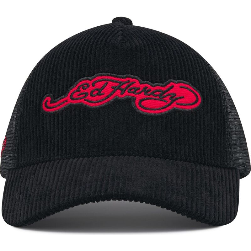 kepsar-bojd-svart-snapback-embroidery-applique-cord-av-ed-hardy