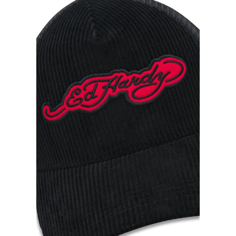 kepsar-bojd-svart-snapback-embroidery-applique-cord-av-ed-hardy