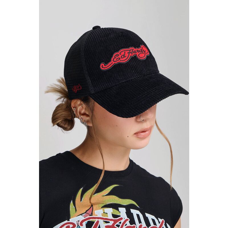 kepsar-bojd-svart-snapback-embroidery-applique-cord-av-ed-hardy