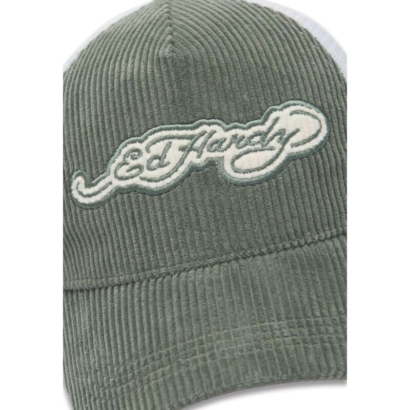 kepsar-bojd-gron-snapback-embroidery-applique-cord-av-ed-hardy