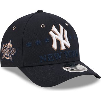 Kepsar böjd marinblå snapback 9FORTY M-Crown All Star Game från New York Yankees MLB av New Era