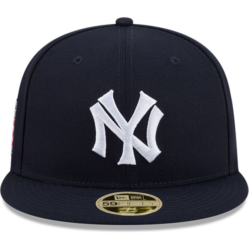 kepsar-platt-marinbla-justerad-59fifty-hall-of-fame-fran-new-york-yankees-mlb-av-new-era