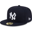 kepsar-platt-marinbla-justerad-59fifty-hall-of-fame-fran-new-york-yankees-mlb-av-new-era
