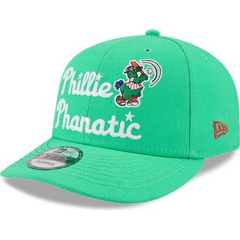 Kepsar böjd grön snapback 9FIFTY All Star Game Fan Pack från Philadelphia Phillies MLB av New Era