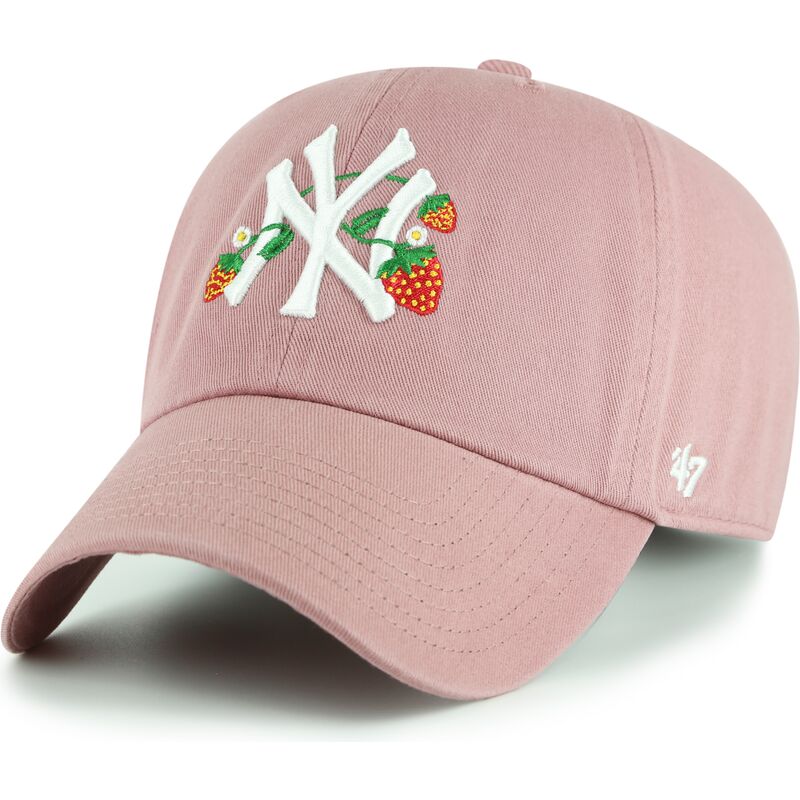 kepsar-bojd-rosa-justerbart-band-for-barn-clean-up-icon-alt-strawberry-fran-new-york-yankees-mlb-av-47-brand