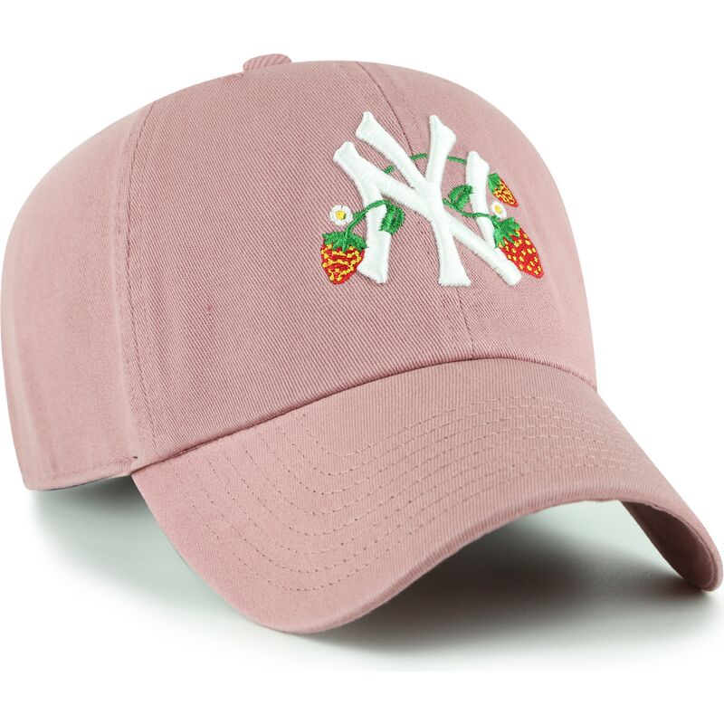 kepsar-bojd-rosa-justerbart-band-for-barn-clean-up-icon-alt-strawberry-fran-new-york-yankees-mlb-av-47-brand