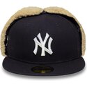 kepsar-platt-marinbla-justerad-59fifty-dogear-world-series-fran-new-york-yankees-mlb-av-new-era