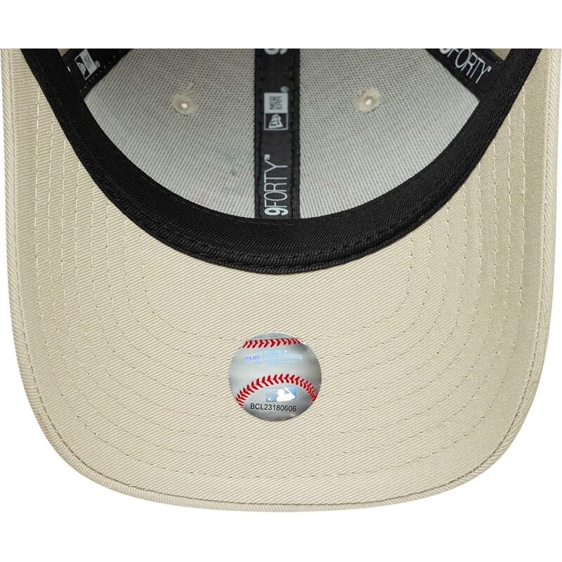 kepsar-bojd-beige-justerbart-band-for-barn-9forty-fruit-icon-orange-fran-los-angeles-dodgers-mlb-av-new-era