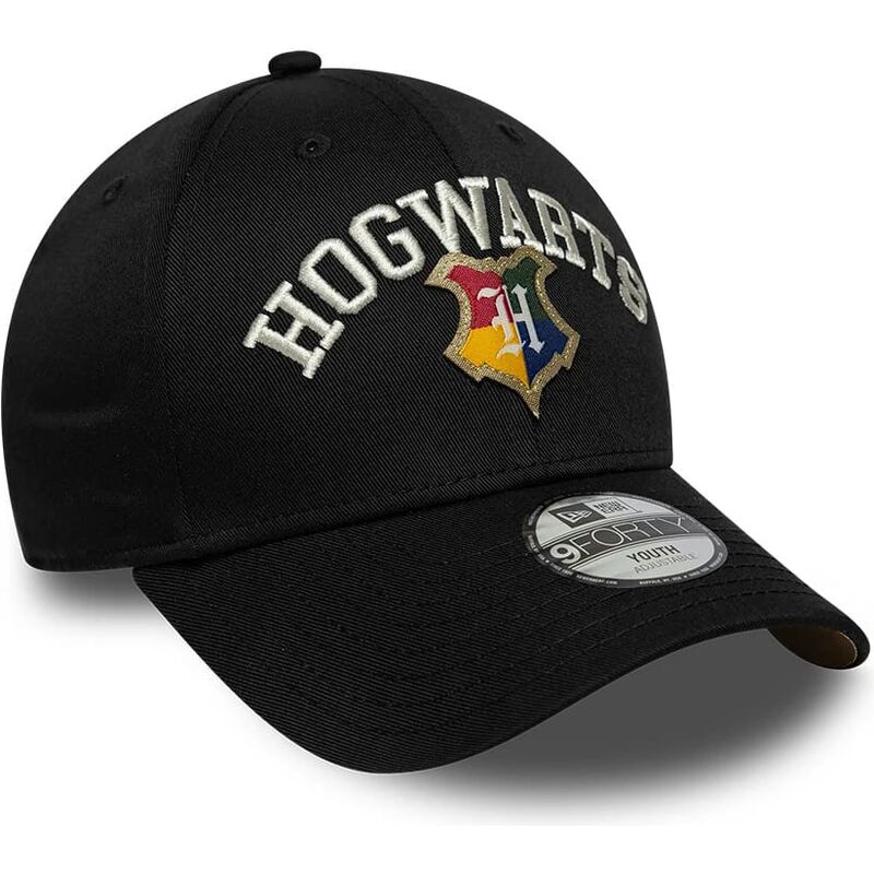 kepsar-bojd-svart-snapback-for-barn-9forty-wordmark-fran-hogwarts-harry-potter-av-new-era