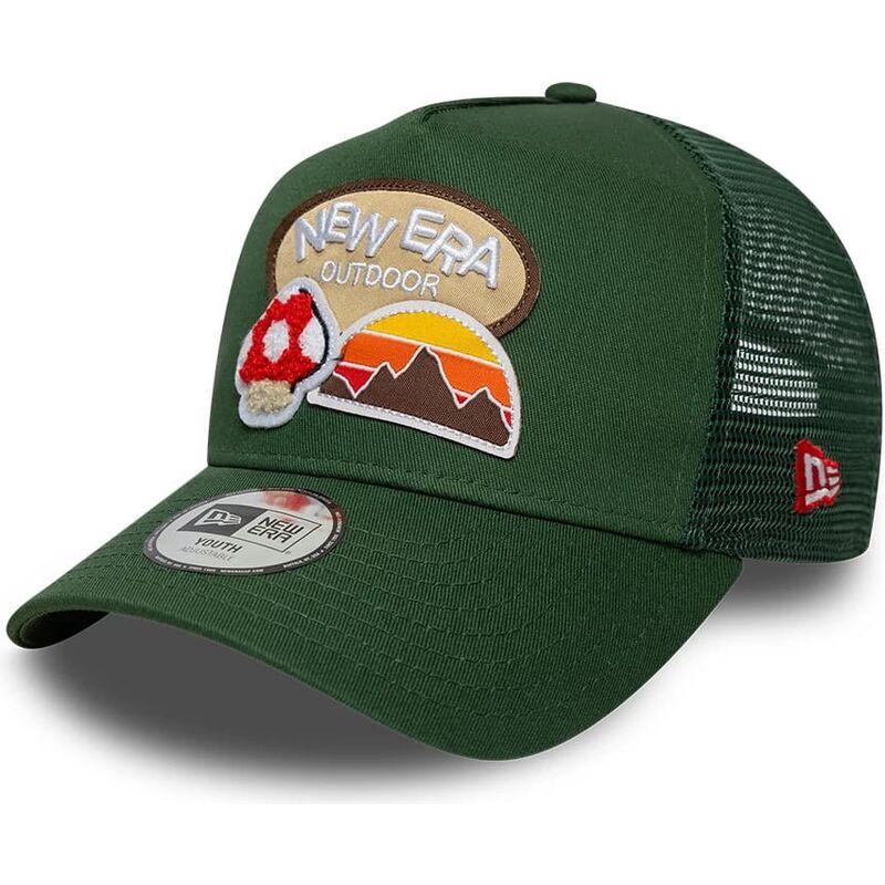 kepsar-bojd-gron-snapback-for-barn-a-frame-outdoor-av-new-era