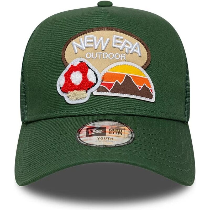 kepsar-bojd-gron-snapback-for-barn-a-frame-outdoor-av-new-era