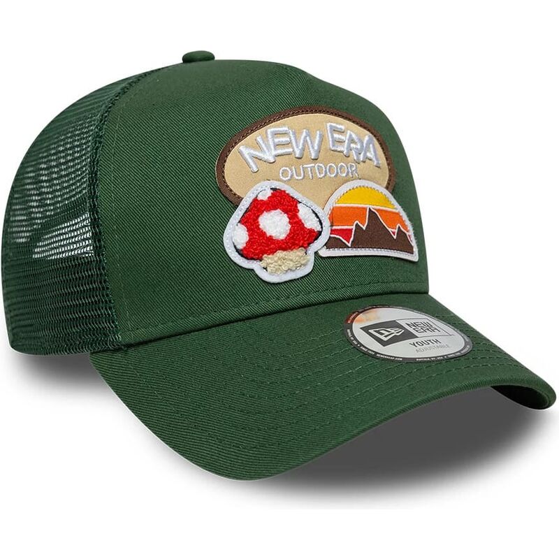 kepsar-bojd-gron-snapback-for-barn-a-frame-outdoor-av-new-era