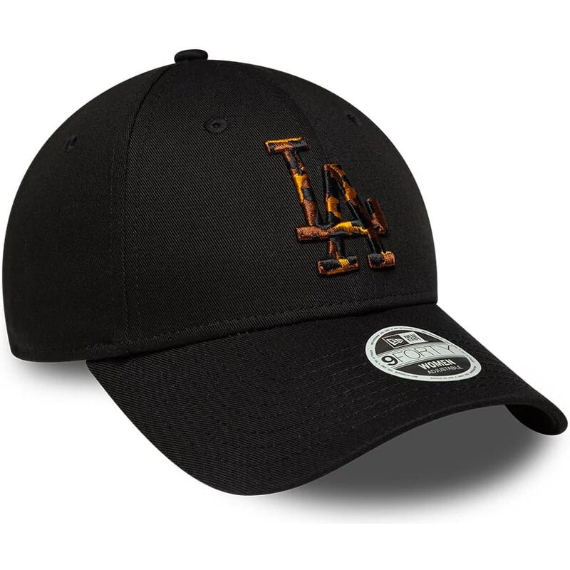 kepsar-bojd-svart-justerbart-band-9forty-tort-infill-fran-los-angeles-dodgers-mlb-av-new-era