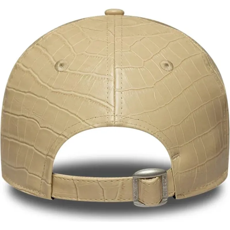 kepsar-bojd-beige-justerbart-band-9forty-pu-pattern-fran-new-york-yankees-mlb-av-new-era